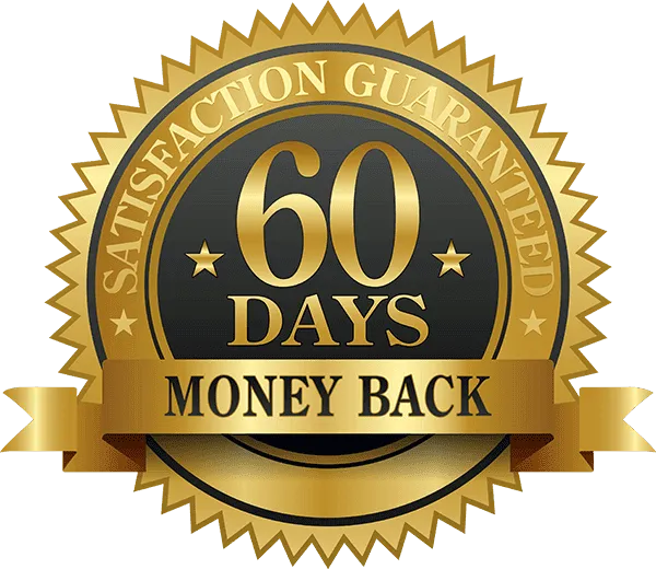 60 day money back guarantee